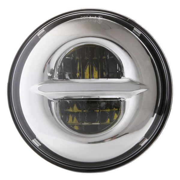 Acessórios do carro 12 v 24 v 7 Polegada Rodada Levou Farol Selado Feixe Olhos de Anjo 45 w Para Harley Motocicleta