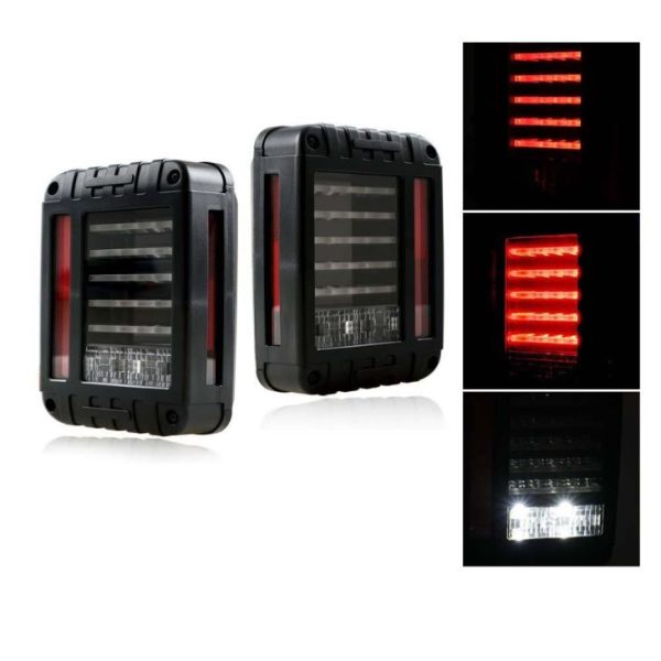 LUZES DE CAUDA LED PARA 07+ JEEP WRANGLER JK