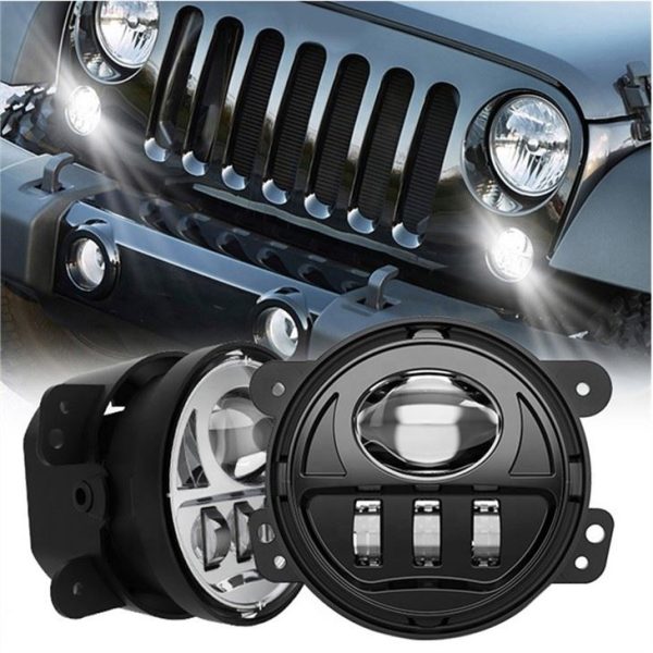 Morsun Car Acessórios 4inch Fog Light Para Jeep Wrangler JK LED Fog Light