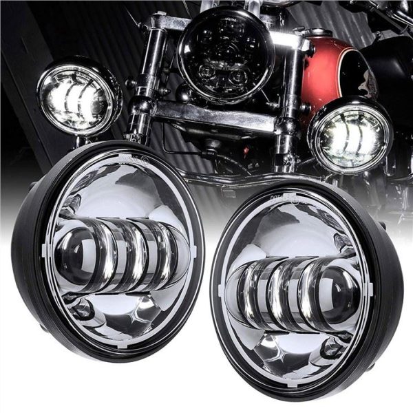 Morsun Fog Lamp Alumínio Habitação para motocicleta LED Fog Lamp