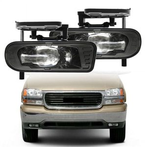 Luz de condução MorSun Luz de neblina LED para compatível com a caminhonete 1999-2002 GMC Sierra 2000-2006 GMC Yukon